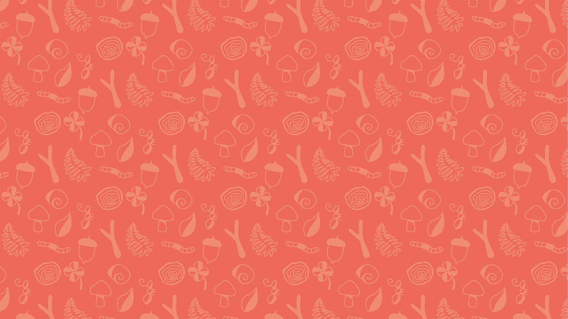 Snail Bark Design Co. Pattern Red