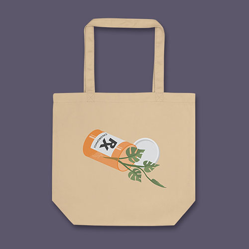 Plant Prescription Tote Bag - Frederick Graphic Design